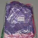 Choice Marts Merchandise Bags 200 Pink & Purple Color 9"x12" Bags 1.5Mil Thick Glossy With Handles