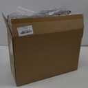 Left Driver Side Mirror Compatible With 2014-2019 Toyota Highlander With Manual Folding Power Glass Heated Turn Signal Blind Spot Black Replaces #87940-0E272 TO1320361 (7Pins)