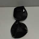 uxcell 2pcs Rubber End Caps 150mm(6") ID Vinyl Round Tube Bolt Cap Cover Screw Thread Protectors Black, 50mm Height