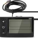LCD Display, 24V 36V 48V ElectricBike Control Panel LCD Display Meter for Scooter Modification