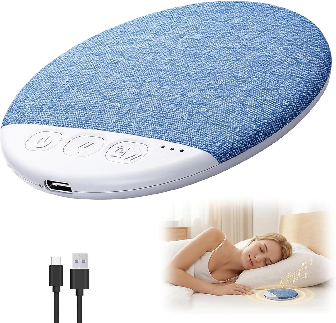 X3Pro Under Pillow Speakers for Sleeping, Ultra-Thin Bluetooth Pillow Speaker for Side Sleepers, Wireless Sleep Speaker with Auto-Off Timer, Small Bluetooth Speaker for Insomnia Relaxation