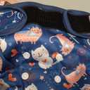 Reusable Cat Diapers 3 Pack With Good Absorbency for Female & Male Kittens - Easy to Put On, Adorable, Secure Fit (L)