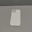 ORNARTO Shockproof Liquid Silicone Designed for iPhone 13 Case Gel Rubber Anti-Shock Cover Case Drop Protection 6.1inch-White