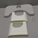 Squatting Toilet Stool for Adults, 7 Inch Poop Stool Squat Adult, Non-Slip Potty Stool for Pooping, Portable Toilet Step Foot Rest for Bathroom (1 Pack, Gray)