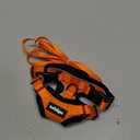 Rabbitgoo Cat Harness and Leash for Walking, Escape Proof Soft Adjustable Vest Harnesses for Cats, Easy Control Breathable Reflective Strips Jacket, Orange, XXS