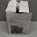 Britimes Bathroom Accessories Sets, Boho Shower Curtain Set with Trash Can, Soap Dispenser, Toilet Brush Holder, Toothbrush Holder and Toothbrush Cup for Bathroom Decor (Beige)