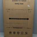 InnoTruth 27-36.6 in Wide x 35.5 in High Extra Tall Baby Gate, Black