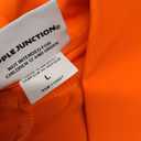 Ripple Junction Hooters Girl Classic Waitress Role Play Costume Uniform Outfit w/Tank Top Shorts Adult Women's Large Orange White, L