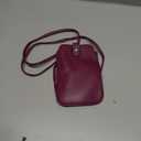 Leather Neck Pouch for Phone (Style 3) - Purple