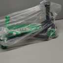 Kick Scooter for Kids Age 3-7 8-12, Light Up 3 Wheeled Scooters,Lean-to-Steer,Three Adjustable Height Scooter for Kids, Foldable,Safe Stable Ride for Girl Boy Kid up to 170 LB - Green