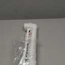 Cumbor 55" Wide Retractable Baby Gates for Stairs, 34" Tall Mesh Dog Gate for Doorways, Pet Safety Essential Fit for Baseboards, Wide Toddlers Gates for Hallways, Indoor & Outdoor, White