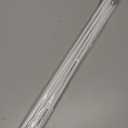 Generic White Aluminum Drapery Curtain Wand Pull Rod w/Swivel Snap & Handle White (3 Pack - 48""), Silver