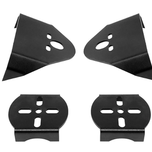 4pcs Weld On Rear Upper & Lower Air Bag Mounting Brackets Air Ride Suspension
