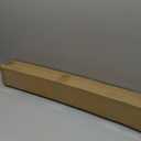 UNISHADES Cordless Bamboo Roman Shades for Windows, Blinds Size (30" W ×64" H) Colour (Highfield Teak)