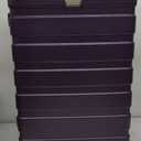 Coolife Luggage 3 Piece Set Suitcase Spinner Hardshell Lightweight TSA Lock (purple2) (20in24in28in)