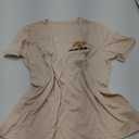 T-Shirt Shirts Gift Casual Short Sleeve Tops Tee Apricot, X-Large