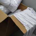 30 PCS White Spandex Folding Chair Covers, Upgraded Universal Fitted Chair Slipcovers Protector for Wedding, Banquet, Party, Holidays, Celebration, Decoration