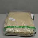 Joydeco Blackout Curtains 63 Inch Length 2 Panels Set, Thermal Insulated Long Curtains& Drapes 2 Burg, Room Darkening Grommet Drapes for Living Room Bedroom Window (W52 x L63 Inch, Beige)