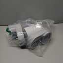 Automatic Gravity Cat Dog Feeder and Water Dispenser with 304 Stainless Steel Bowls 2 in 1 360 Degree Rotatable Auto 2.4L Dry Food and 2.6L Water Bowl for Small Medium Pet Dog Puppy Kitten (Gray)