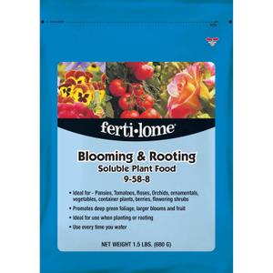 Fertilome (11771) Blooming & Rooting Soluble Plant Food 9-58-8 (1.5 lbs.)