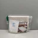 Ultra Thin Indoor Door Mat 24"x36", Washable Door Mat Indoor Entrance, Non Slip Rubber Backing Doormat Low-Profile Inside Entryway Mat, Unique Herringbone Design Entry Mat, Khaki (FOLD) (60x90cm)