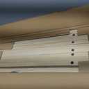 Wooden Baby Playpen, 10 Panels Fence for Babies and Toddlers 83”×57”