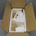 Christmas Stocking Holders for Mantle 3D Reindeer Stocking Hangers Hooks Mantel Garland Clips Metal Grips for Xmas Fireplace Decorations (Set of 2, Gold)