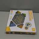 Triangle Chain Strategy Board Game: Portable Chain Triangle Chess Game for Family Game Night, Travel & Party Fun, 2-4 Players Christmas Toy for Kids & Adults