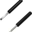 Booge 2 Pcs Watch Back Cover Remover Tool Opener Pry Bar Battery Replacement Repair Kit