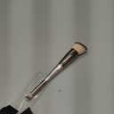 Daubigny Makeup Brushes Dual-ended Angled Foundation Brush Concealer Brush Perfect for Any Look Premium Luxe Hair Rounded Taperd Flawless Brush Ideal for Liquid, Cream, Powder, Blending,