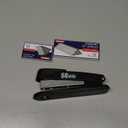 Metal Stapler Heavy Duty 50 Sheet Capacity with 1750 Staples and Staple Remover, Full Strip Staplers for Desk, No Jam, Non-Slip for Office & Classroom, Black