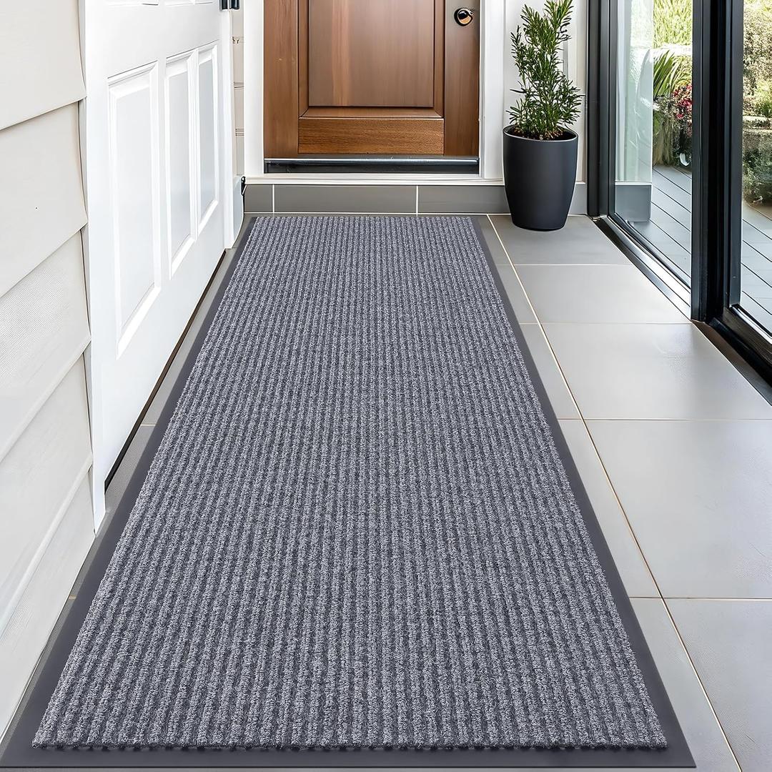 OLANLY Front Door Mat 59x23, Waterproof Heavy-Duty Indoor Outdoor Doormat