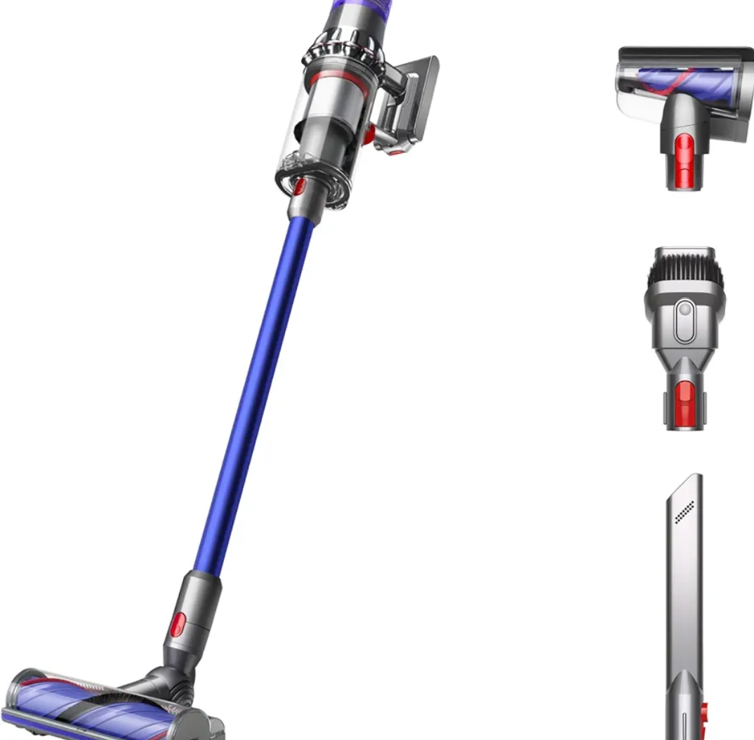Dyson V11 Cordless Stick Vacuum, Large, Nickel/Blue