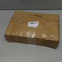 Yulejo 100 Packs White Wedding Fan Round Folding Paper Fans with Plastic Handle Pocket Decorative for Wedding Celebration DIY Birthday Party Favors