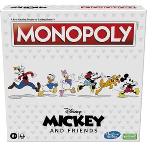 Hasbro Gaming Monopoly: Disney Mickey and Friends Edition Board Game, Ages 8+