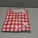 HonestBaby Family Matching Holiday Pajamas 100% Organic Cotton for Men, Women, Kids, Toddlers, Baby Boys, Girls, Unisex, Pets (Large, Painted Buffalo Check Red)