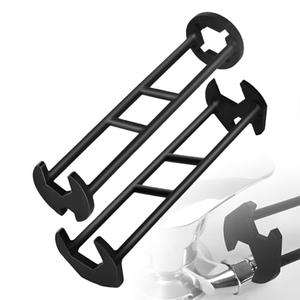 Multifunctional Sink Wrench, 2 Piece Basin Faucet Wrench Set, Plumbing Tools for Tight Spaces, Kitchen and Bathroom Installation Tool for Homeowners