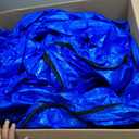 Mattress Bags for Moving, BETU Mattress Protector Waterproof Mattress Cover King Size Storage Bags with 8 Heavy-Duty Handles and Zipper for Bed Extra Thick Large Reusable (82"x79"x15" Blue)
