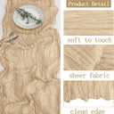 4 Pack Beige Cheesecloth Table Runner 20 x 120 inch Gauze Table Runners 10 FT Long, Semi Sheer Boho Cheese Cloth Fabric Table Runner Bulk for Party, Wedding, Baby Shower, Bridal Shower Decoration
