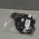 Latin Dance Tango Salsa Dress for Women, Leopard Print Flamenco Samba Dance Costumes for Competition (Large)