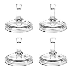 Sippy Straw Nipples for Philips Avent Natural Baby Bottles Soft Silicone Trainer Nipple for 8M+ Babies, BPA-Free, Spill-Resistant, Pack of 4