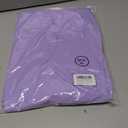 DOKOTOO KIDS Girls Elegant Ruffle Short Sleeve Back Tie Dresses 6-13 Years Old (Purple, XXL)