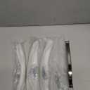 Amerdeco 4 Pack Brushed Satin Nickel Cabinet Pulls, 6.3 Inch(160mm) Hole Centers, Modern Arch Cabinet Handles for Kitchen Cabinets and Bathroom Drawers, ZH0016