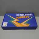 Feel my rhythm Pickleball Paddles Set of 2 with 4 Balls - USAPA Approved Fiberglass Surface, Lightweight, Non-Slip Grip - Premium Paddle Set for All Skill Levels Indoor & Outdoor (Black)