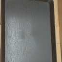 Large Boot Tray for Entryway, 20.47"x13.38" Heavy Duty Boot Mat Tray 2 Packs, Waterproof Plastic Shoe Mat with Dual Ear Handle, Indoor/Outdoor Multi-Purpose Mats for Shoes, Garden, Pets (Brown)