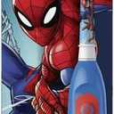 Oral-B Kid's Battery Toothbrush Featuring Marvel's Spiderman, Soft Bristles, Replaceable Brush Head, for Kids 3+ (1 Count (Pack of 1))