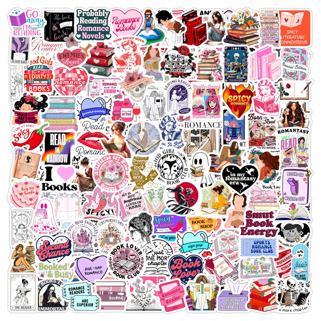 Stickers for Adults Water Bottles Sticker Pack Waterproof Cool Accesory for Laptop, Scrapbooking Decals (Vintage Scrapbooking)