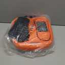 Power Legs Electric Foot Massager Machine with Remote Control, Adjustable Speed, Vibration - Calf Massager - Feet Massager for Neuropathy Pain Relief, Plantar Fasciitis, Leg Blood Circulation (Orange)