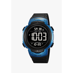 Mens Digital Watch Large Display Easy to Read Time Sports Watches Multifunction Stopwatch Timer Alarm Dual Time Date LED Light Wrist Watches for Men Women