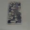 FULARR 6Pcs Premium GX16-4 Pin Aviation Connector Plug Adapter, 5A 16MM Thread Male Female Metal Panel Aviation Wire Connector Kit, with Rubber Protector Cap and Phillips Screwdriver